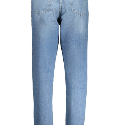 SEO. Calvin Klein Damen - Denim - Jeans Blau - Hellblau Linkreich