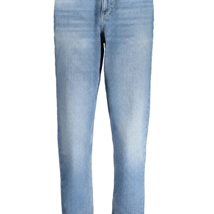 SEO. Calvin Klein Damen - Denim - Jeans Blau - Hellblau Linkreich