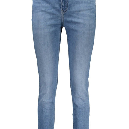SEO. CALVIN KLEIN Damen-Jeans Hellblau – Röhrenjeans mit recycelter Baumwolle | soulluna - Hellblau Linkreich