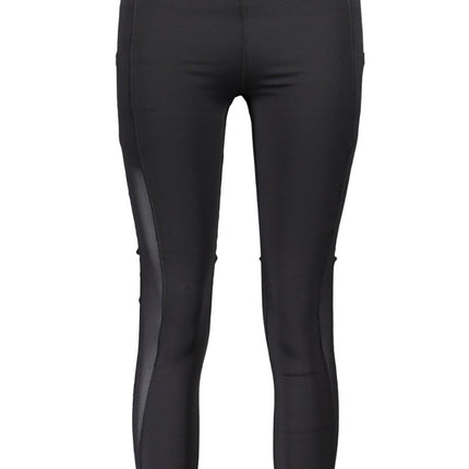 SEO. CALVIN KLEIN Damen-Leggings Schwarz – Elastische Taille mit Seitentaschen | soulluna - Schwarz Linkreich
