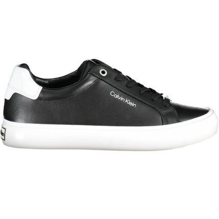 SEO. CALVIN KLEIN Damen Sneaker – Sportschuh mit Schnürsenkel - Schwarz Linkreich