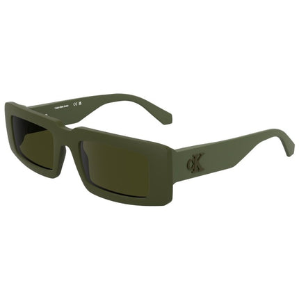 SEO. CALVIN KLEIN Damen Sonnenbrille Grün – Bio - Rahmen & Rechteckige Gläser | soulluna.de - Grün Linkreich