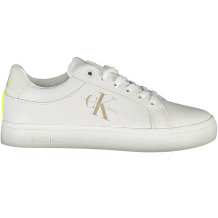 SEO. Calvin Klein Damen Sportschuhe Weiss - Weiß Linkreich