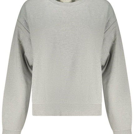 SEO. CALVIN KLEIN Damen - Sweatshirt mit Reißverschluss – Schwarz | Gebürstet & Logo - Grau Linkreich