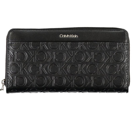SEO. Calvin Klein Damenbrieftasche Schwarz - Schwarz Linkreich