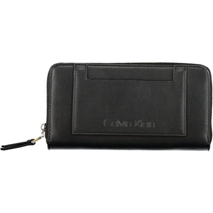 SEO. Calvin Klein Damenbrieftasche Schwarz - Schwarz Linkreich
