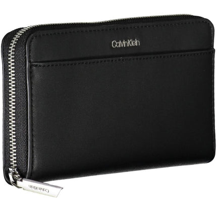 SEO. Calvin Klein Damenbrieftasche Schwarz - Schwarz Linkreich