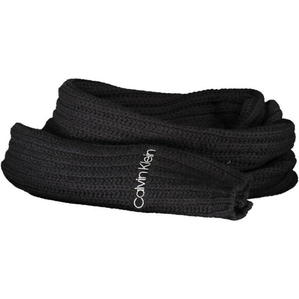 SEO. Calvin Klein Damenschal Schwarz - Schwarz Linkreich