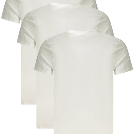 SEO. Calvin Klein Herren Kurzarm T-Shirt Weiss - Weiß Linkreich
