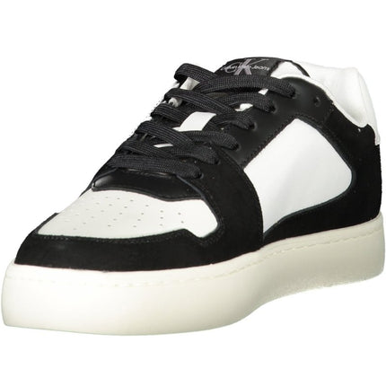 SEO. Calvin Klein Herren Sportschuhe Weiss - Beige Linkreich