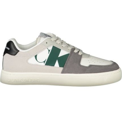 SEO. Calvin Klein Herren Sportschuhe Weiss - Weiß Linkreich