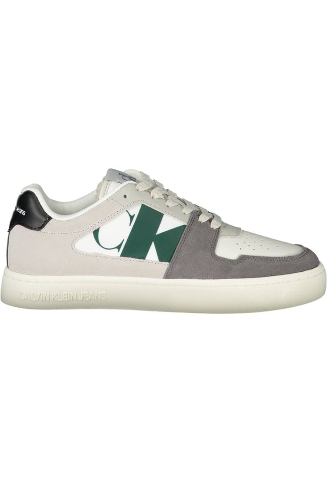 SEO. Calvin Klein Herren Sportschuhe Weiss - Weiß Linkreich