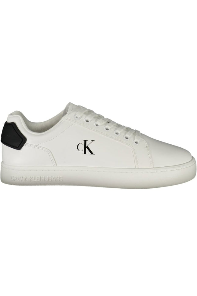 SEO. Calvin Klein Herren Sportschuhe Weiss - Weiß Linkreich