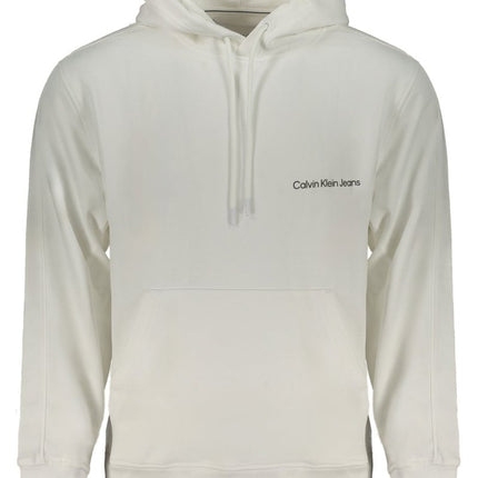 SEO. Calvin Klein Herren - Sweatshirt Grau Mit Reissverschluss - Weiß Linkreich