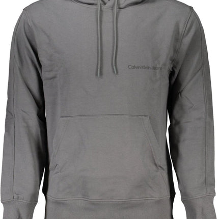 SEO. Calvin Klein Herren - Sweatshirt Grau Mit Reissverschluss - Grau Linkreich