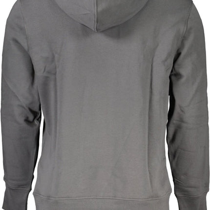 SEO. Calvin Klein Herren - Sweatshirt Grau Mit Reissverschluss - Weiß Linkreich