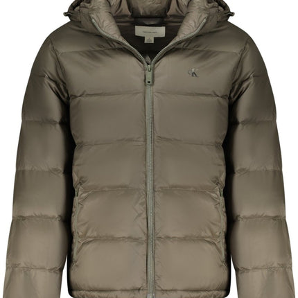 SEO. Calvin Klein Herrenjacke Blau - Braun Linkreich