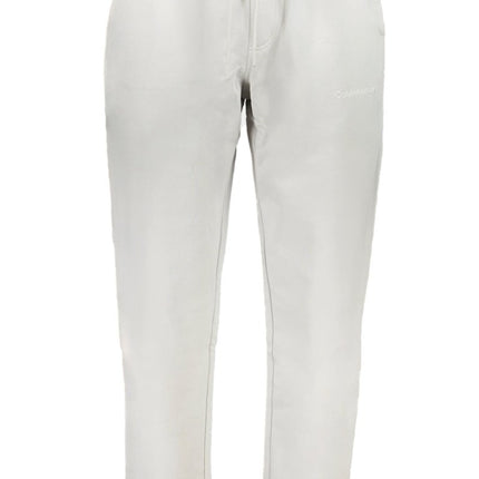 SEO. CALVIN KLEIN Jogginghose Herren Grau – Elastische Sporthose mit Logo - Print - Grau Linkreich