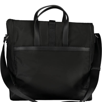 SEO. CALVIN KLEIN Manntasche Herren – Schwarze Tasche mit Laptopfach | Recycelter Polyester - Schwarz Linkreich