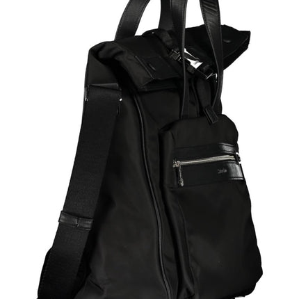 SEO. CALVIN KLEIN Manntasche Herren – Schwarze Tasche mit Laptopfach | Recycelter Polyester - Schwarz Linkreich
