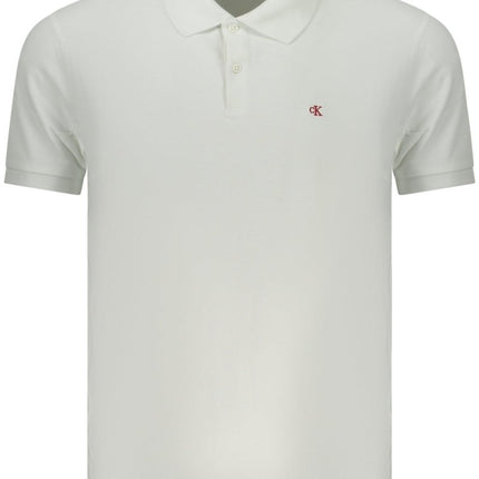 SEO. Calvin Klein Poloshirt Herren – Weißes Kurzarm Polo aus Baumwolle | soulluna.de - Weiß Linkreich