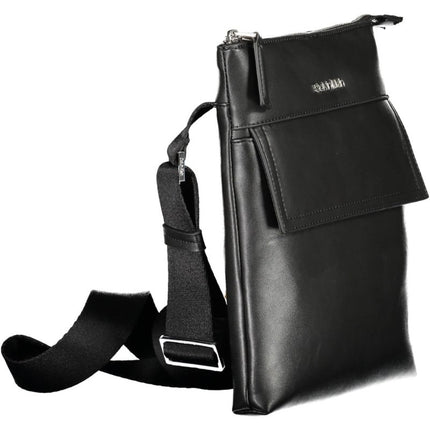 SEO. Calvin Klein Schwarz Herren Schultertasche - Schwarz Linkreich