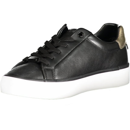 SEO. Calvin Klein Schwarze Damen - Sportschuhe - Beige Linkreich