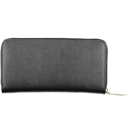 SEO. Calvin Klein Schwarze Damenbrieftasche - Schwarz Linkreich