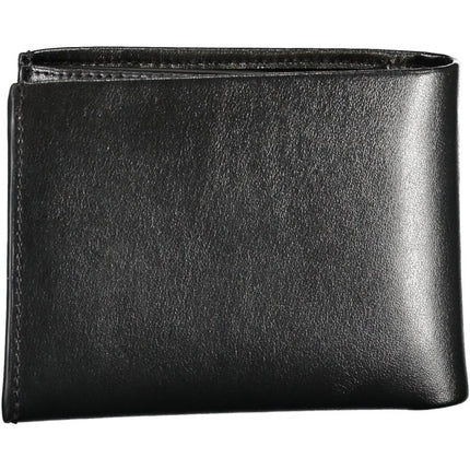 SEO. Calvin Klein Schwarze Herrenbrieftasche - Schwarz Linkreich