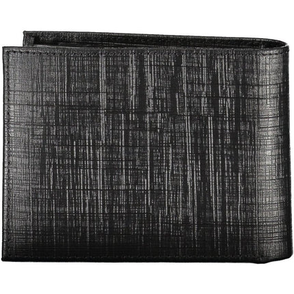 SEO. Calvin Klein Schwarze Herrenbrieftasche - Schwarz Linkreich