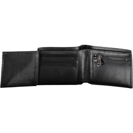 SEO. Calvin Klein Schwarze Herrenbrieftasche - Schwarz Linkreich