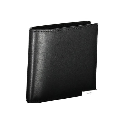 SEO. Calvin Klein Schwarze Manngeldbörse - Schwarz Linkreich