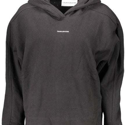 SEO. CALVIN KLEIN Sweatshirt Damen – Kapuzen-Sweatshirt aus Bio-Baumwolle - Schwarz Linkreich