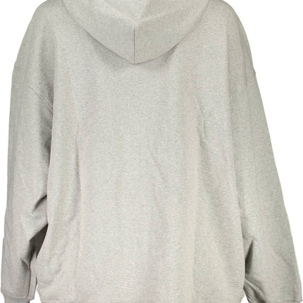SEO. CALVIN KLEIN Sweatshirt Damen mit Reißverschluss – Kapuze & Taschen in Beige - Grau Linkreich