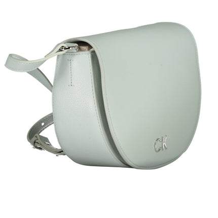 CALVIN KLEIN Damen Umhängetasche Blau – Verstellbar mit Magnetverschluss