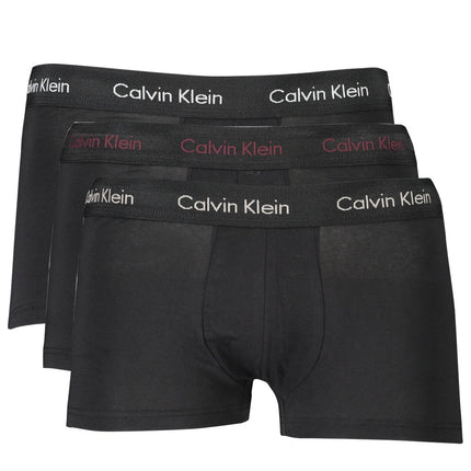CALVIN KLEIN Boxershorts Herren – Schwarzes 3er-Pack aus Baumwolle