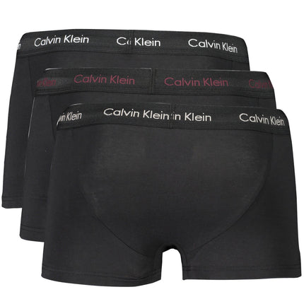 CALVIN KLEIN Boxershorts Herren – Schwarzes 3er-Pack aus Baumwolle