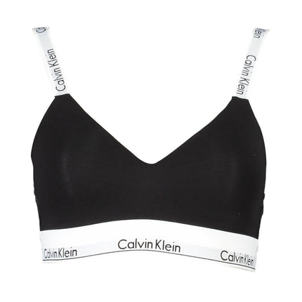 CALVIN KLEIN Damen Bralette Schwarz – Gefütterte Körbchen & verstellbare Träger