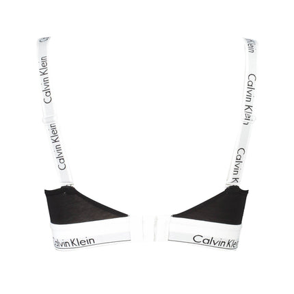 CALVIN KLEIN Damen Bralette Schwarz – Gefütterte Körbchen & verstellbare Träger