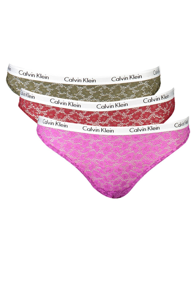 CALVIN KLEIN Brasilianische Slips Damen – Dreierpack in Grün | Elastischer Bund
