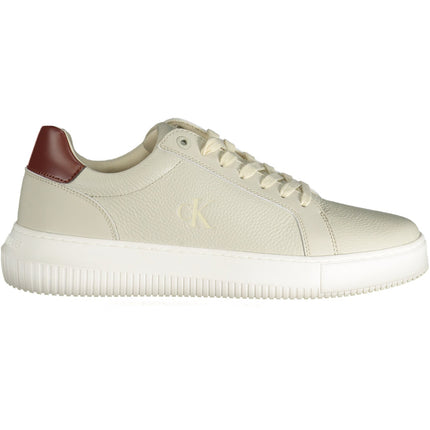 CALVIN KLEIN Herren Sneaker Grau – Sportschuhe mit Schnürsenkeln für Frühjahr/Sommer