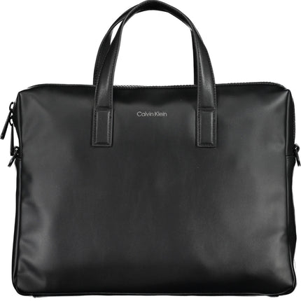 CALVIN KLEIN Herren Aktentasche Schwarz – Elegante Business-Tasche mit Laptopfach