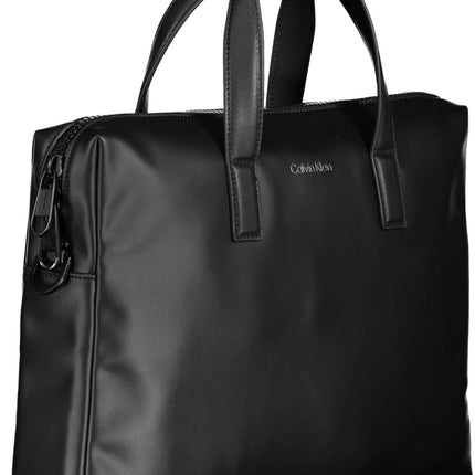 CALVIN KLEIN Herren Aktentasche Schwarz – Elegante Business-Tasche mit Laptopfach