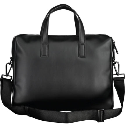 CALVIN KLEIN Herren Aktentasche Schwarz – Elegante Business-Tasche mit Laptopfach