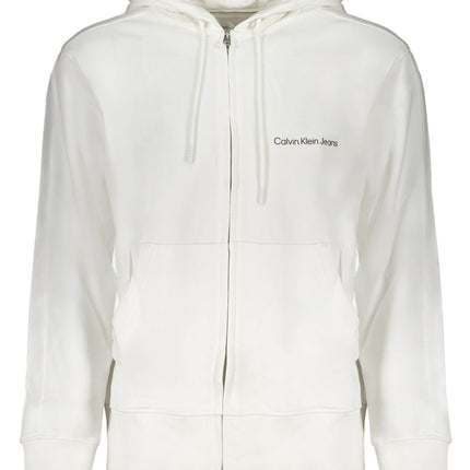 Calvin Klein Herren-Sweatshirt Mit Grauem Zip