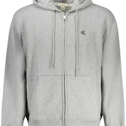 Calvin Klein Herren-Sweatshirt, Blau, Mit Reissverschluss
