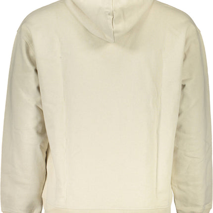 Calvin Klein Sweatshirt Herren – Kapuzenpullover aus recycelter Baumwolle | Beige