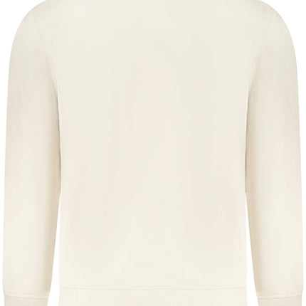 Calvin Klein Sweatshirt Herren Beige – Runde Halsausschnitt mit Logo-Print