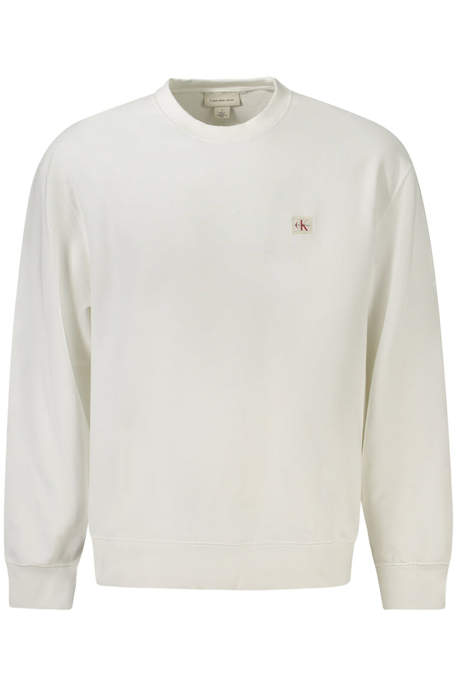 Calvin Klein Herren-Sweatshirt Mit Zip Weiss