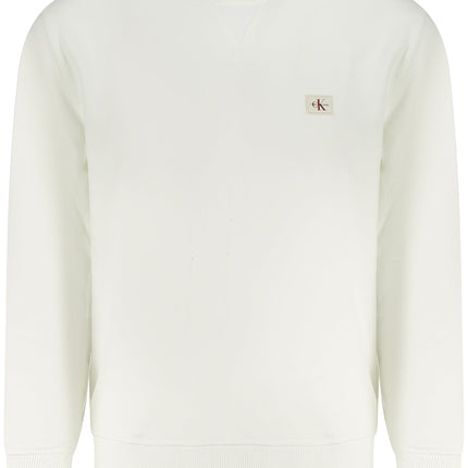Calvin Klein Herren-Sweatshirt Mit Zip Weiss